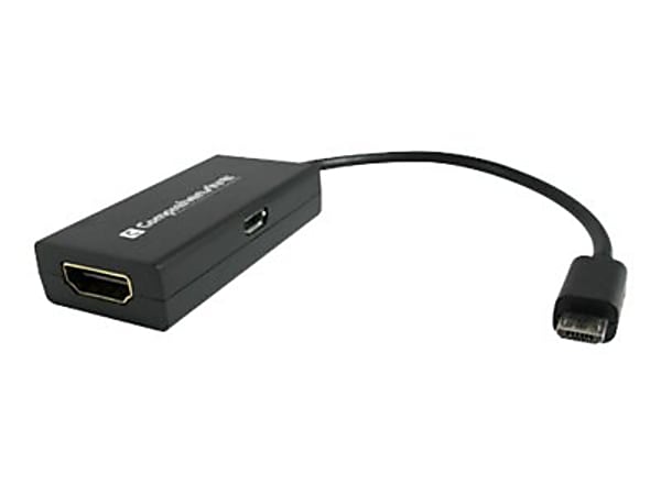 Zijdelings Met pensioen gaan Partina City Comprehensive USB Micro B To HDMI MHL Adapter - Office Depot
