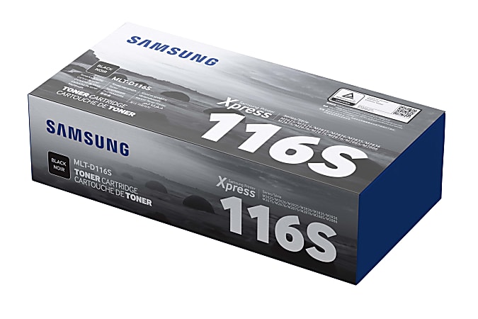 Samsung MLT-D116S Black Toner Cartridges, Pack Of 2