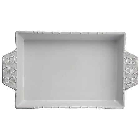 Taste of Home® Stoneware Baking Dish, 13” x 9”, Ash Gray