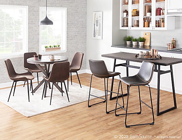 Lumisource duke outlet counter stool
