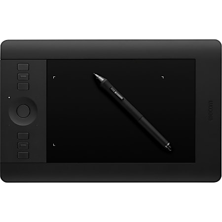 Wacom Intuos Pro PTH-451 Graphics Tablet - Graphics Tablet - 6.18" x 3.86" - 5080 lpi Wired/Wireless - Pen - USB