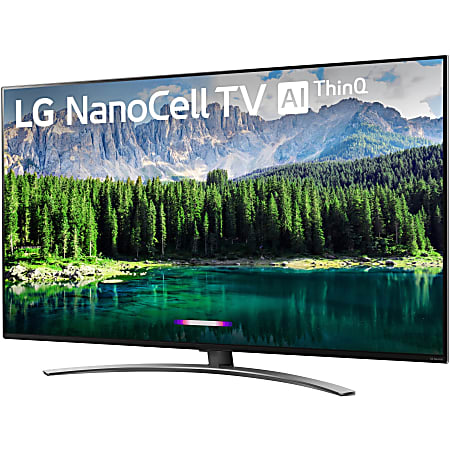 LG 55SM8600PUA - 55" Diagonal Class (54.6" viewable) - Nano 8 Series LED-backlit LCD TV - Smart TV - webOS, ThinQ AI - 4K UHD (2160p) 3840 x 2160 - HDR - edge-lit, Nano Cell Display