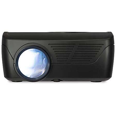 GPX Movie+ 480p Projector With DVD/CD Player And Bluetooth&reg; Transmitter, PJD713B