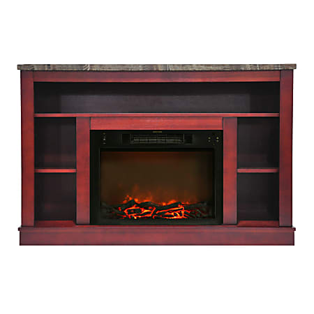 Cambridge Seville Fireplace Mantel with Electronic Fireplace Insert - Indoor - Freestanding