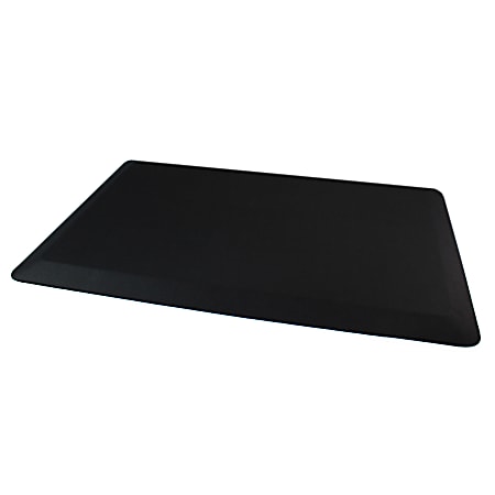 Mammoth Office Products Anti-Fatigue Floor Mat, 31-15/16" x 20-1/8", Black 