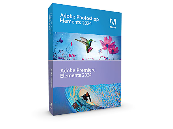 Adobe Photoshop Premiere Elements 2024 1 Time Purchase Product Key - Office  Depot