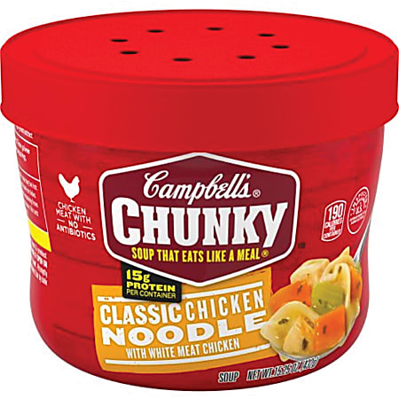 Campbell&#x27;s Chunky Classic Chicken Noodle Soup - 15.25