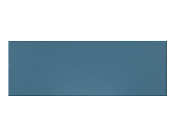 Ghent PremaTak Wrapped-Edge Vinyl Bulletin Board, 48-5/8" x 144-5/8", Ocean