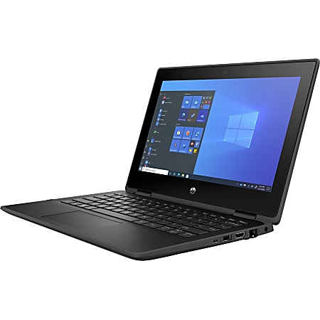 HP ProBook x360 11 G7 EE 11.6" Touchscreen Convertible 2 in 1 Notebook - HD - 1366 x 768 - Intel Pentium Silver N6000 Quad-core (4 Core) - 4 GB Total RAM - 128 GB SSD - Intel Chip - Windows 10 Pro - Intel UHD Graphics - 11.50 Hours Battery Run Time
