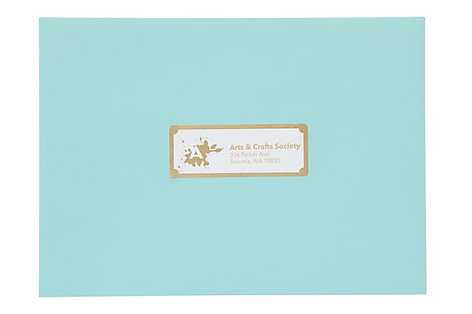Avery 6529 Address Labels With Border - Office Depot