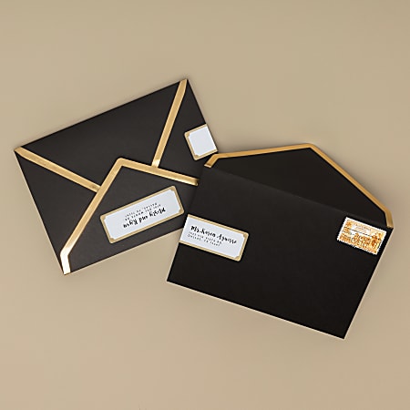 Avery 6529 Address Labels With Border - Office Depot