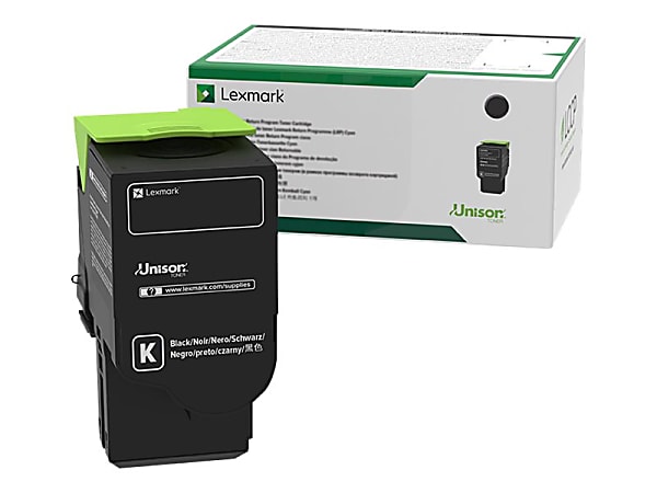 Lexmark™ 801K Black Return Program Toner Cartridge