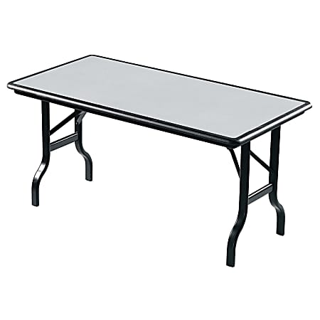 Iceberg IndestrucTable™ Folding Table, 30" x 60", Granite