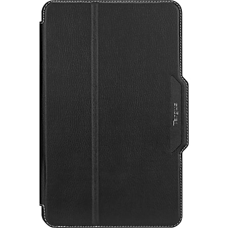 Targus Versavu Carrying Case (Flip) for 10.5" Samsung Tablet - Black - Drop Resistant, Impact Resistant, Anti-slip, Bump Resistant - Polyurethane - Textured - 10.2" Height x 7.1" Width x 1" Depth
