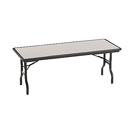 Iceberg IndestrucTable™ Folding Table, 30" x 72", Granite