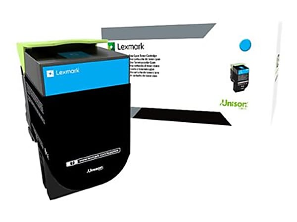 Lexmark™ 800X2 Cyan Extra-High Yield Toner Cartridge