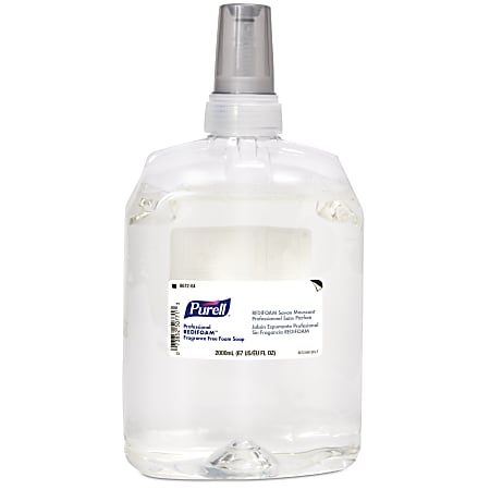 Purell® Redifoam Refills, 2000 mL, Unscented, Pack Of