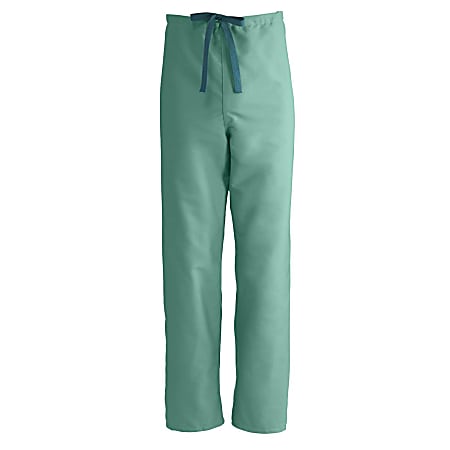 Medline ComfortEase™ Unisex Reversible Drawstring Pants, 4X, Jade