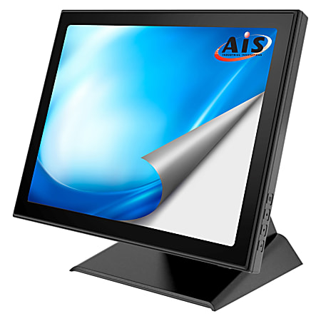 AIS 17", 1280 x 1024 SXGA, Multi-Touch Monitor with PCT Touchscreen, VGA and DVI Ports