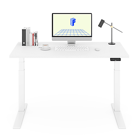 男女兼用 FlexiSpot E7 Standing Height Adjustable W 55 Electric Pro パソコンデスク