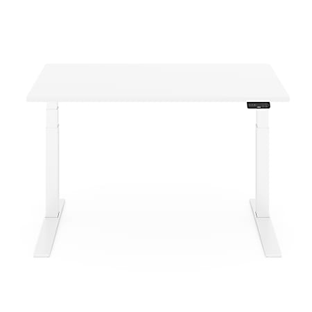 FlexiSpot E7 Pro Electric 55 W Adjustable Height Standing Desk White -  Office Depot