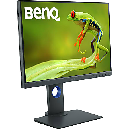 BenQ PhotoVue SW240 WUXGA LCD Monitor - 16:10 - Gray - 24.1" Viewable - In-plane Switching (IPS) Technology - LED Backlight - 1920 x 1200 - 1.07 Billion Colors - 250 Nit - 5 ms - GTG Refresh Rate - DVI - HDMI - DisplayPort - Card Reader