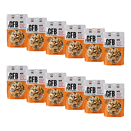 Gluten Free Bites DARK CHOCOLATE PEANUT BUTTER BITES - 12-4Z
