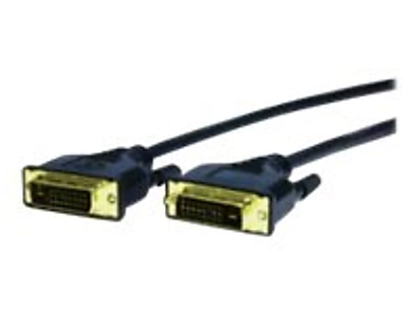 Comprehensive Standard Series 28 AWG DVI-D Dual Link Cable 10ft - 10 ft DVI-D Video Cable - First End: 1 x DVI-D (Dual-Link) Male Digital Video - Second End: 1 x DVI-D (Dual-Link) Male Digital Video - 28 AWG - Black