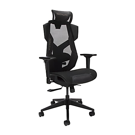 RESPAWN FLEXX Mesh Gaming Chair With Lumbar Support, Black, RPN00015