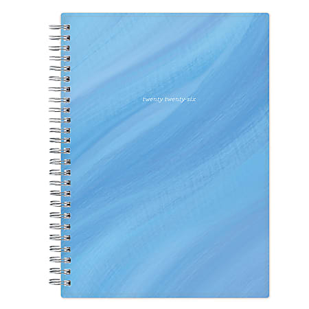 2026 Blue Sky Weekly/Monthly Planner, 5-7/8” x 8-5/8", Tasman, January To December, 152669