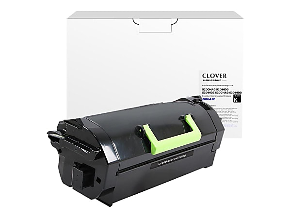 Clover Imaging Group Premium Replacement - High Yield - black - compatible - toner cartridge (alternative for: Lexmark 52D0HA0, Lexmark 52D1H0L, Lexmark 52D2H00) - for Lexmark MS710, MS711, MS810, MS811, MS812, MX710, MX711, MX810, MX811, MX812