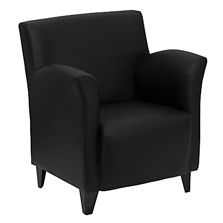 Flash Furniture HERCULES Roman Series Reception Chairs, Black