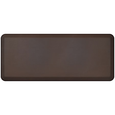 GelPro NewLife Designer Comfort Leather Grain Anti-Fatigue Floor Mat, 20" x 48", Truffle