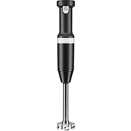 KitchenAid Cordless Variable Speed Hand Blender - 12 fl oz - Cordless - 25 Cup - Matte Black