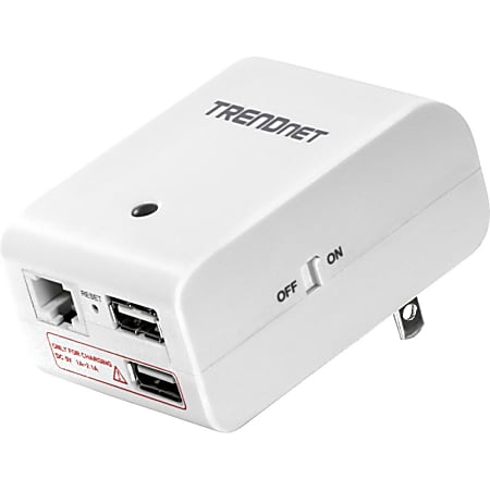TRENDnet TEW-714TRU IEEE 802.11n  Wireless Router - 2.40 GHz ISM Band - 18.75 MB/s Wireless Speed - 1 x Broadband Port - USB - Fast Ethernet - Wall Mountable, Desktop