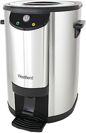 Homecraft Quick-Brewing 1000-Watt Automatic 30-Cup Coffee Urn - Stainless  Steel