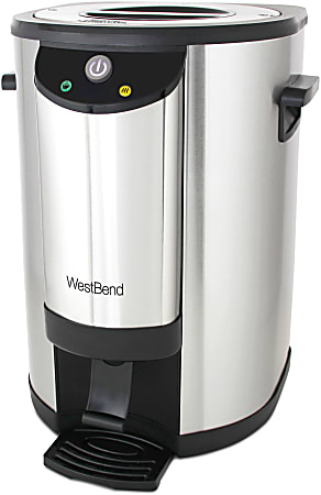 West Bend 42-Cup Commercial Coffee Urn, Silver