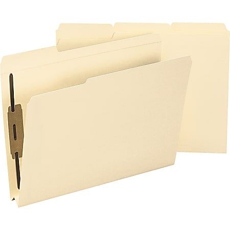 Smead® 2-Ply Manila Fastener Folders, Letter Size, Box Of 50