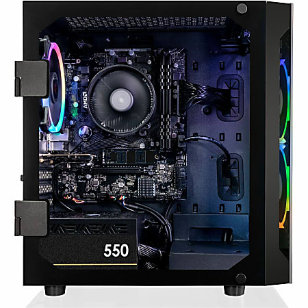 CLX SET Gaming Desktop PC AMD Ryzen 7 16GB Memory 1TB Solid