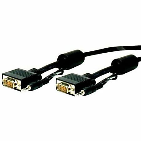 Comprehensive Standard - VGA cable - HD-15 (VGA), mini-phone stereo 3.5 mm (M) to HD-15 (VGA), mini-phone stereo 3.5 mm (M) - HD15PP10STA