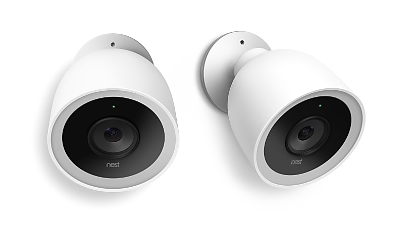 Nest IQ Wireless Network 8-Megapixel Cameras, Pack Of 2 Cameras