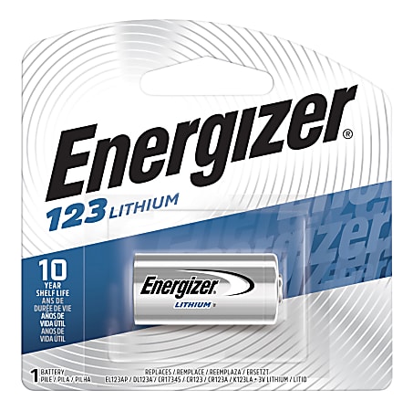 Energizer® 123 3-Volt Photo Lithium Battery