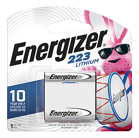 Energizer® 223 6-Volt Photo Lithium Battery