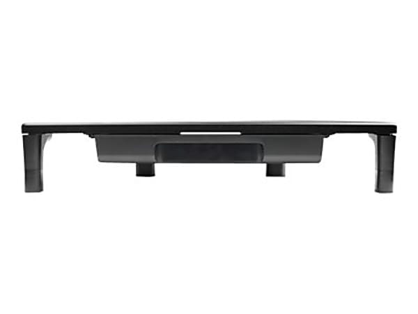 StarTech.com Monitor Riser Stand For Corner Workstation, Black