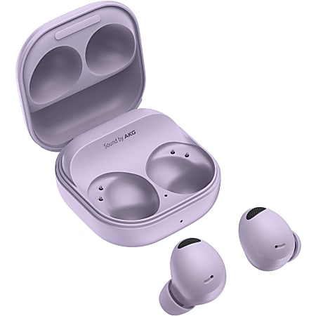 Stereo Depot Purple Bora Wireless Buds2 Galaxy Bluetooth Earbud Office Pro Bora ear Samsung True Binaural Noise - In Canceling Purple