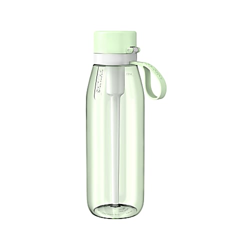 Philips GoZero Everyday Tritan Water Bottle With Filter, 36 Oz, Green