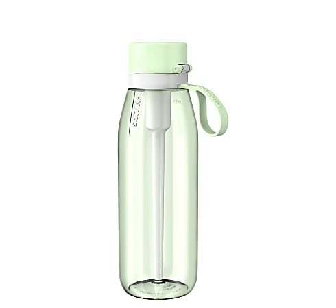 Philips GoZero Everyday Tritan Water Bottle with Filter, 36 oz, Green