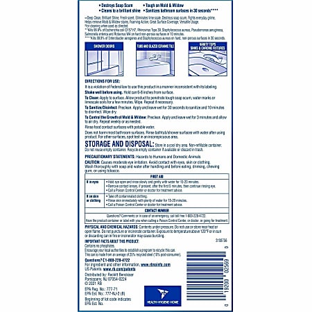 Lysol power foam clearance bathroom cleaner