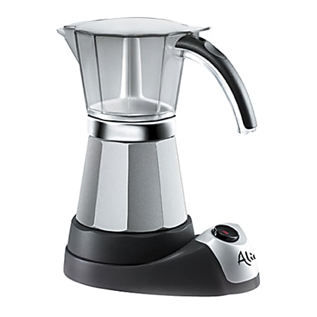 De'Longhi Electric Moka Espresso Maker, Black/Stainless