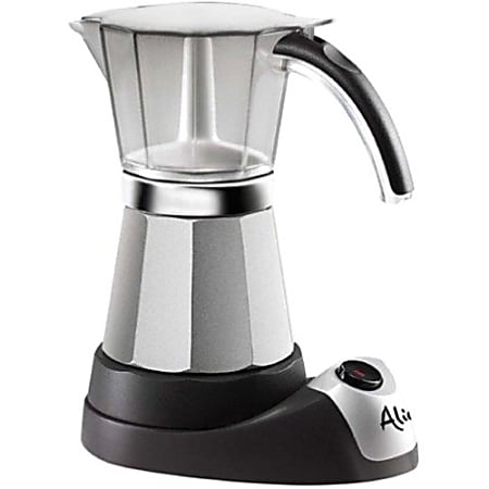 De'Longhi Electric Moka Espresso Maker, Black/Stainless
